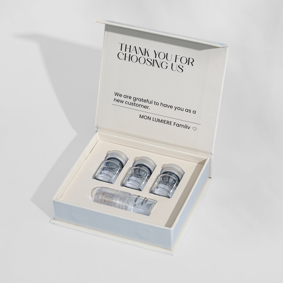 A one-month supply of the Mon Lumiere product